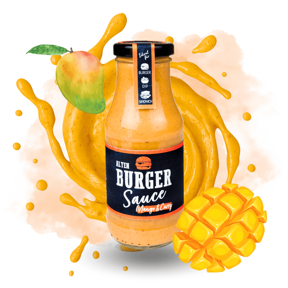 Burger Sauce Mango Curry 250 ml