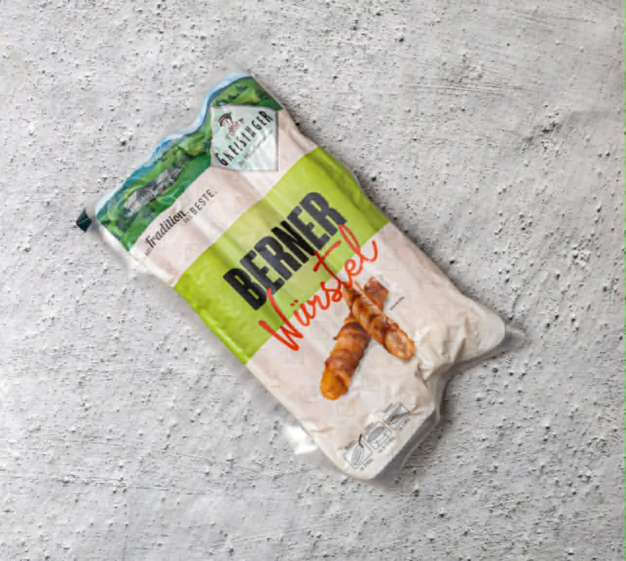 Λουκάνικο Bernerwurstel/ Frankfurters with Cheese and Belly Bacon