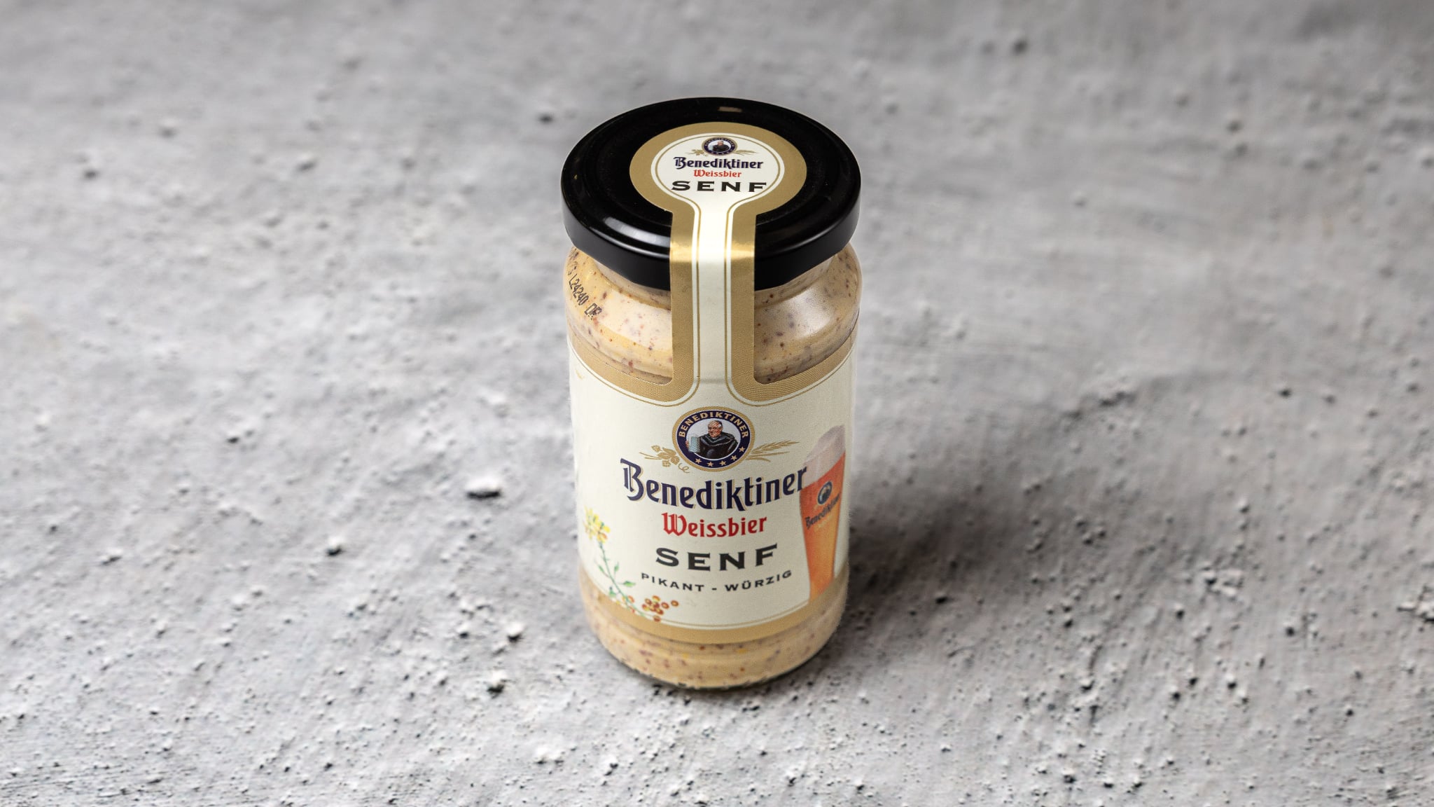 Benediktiner Weissbier Senf 