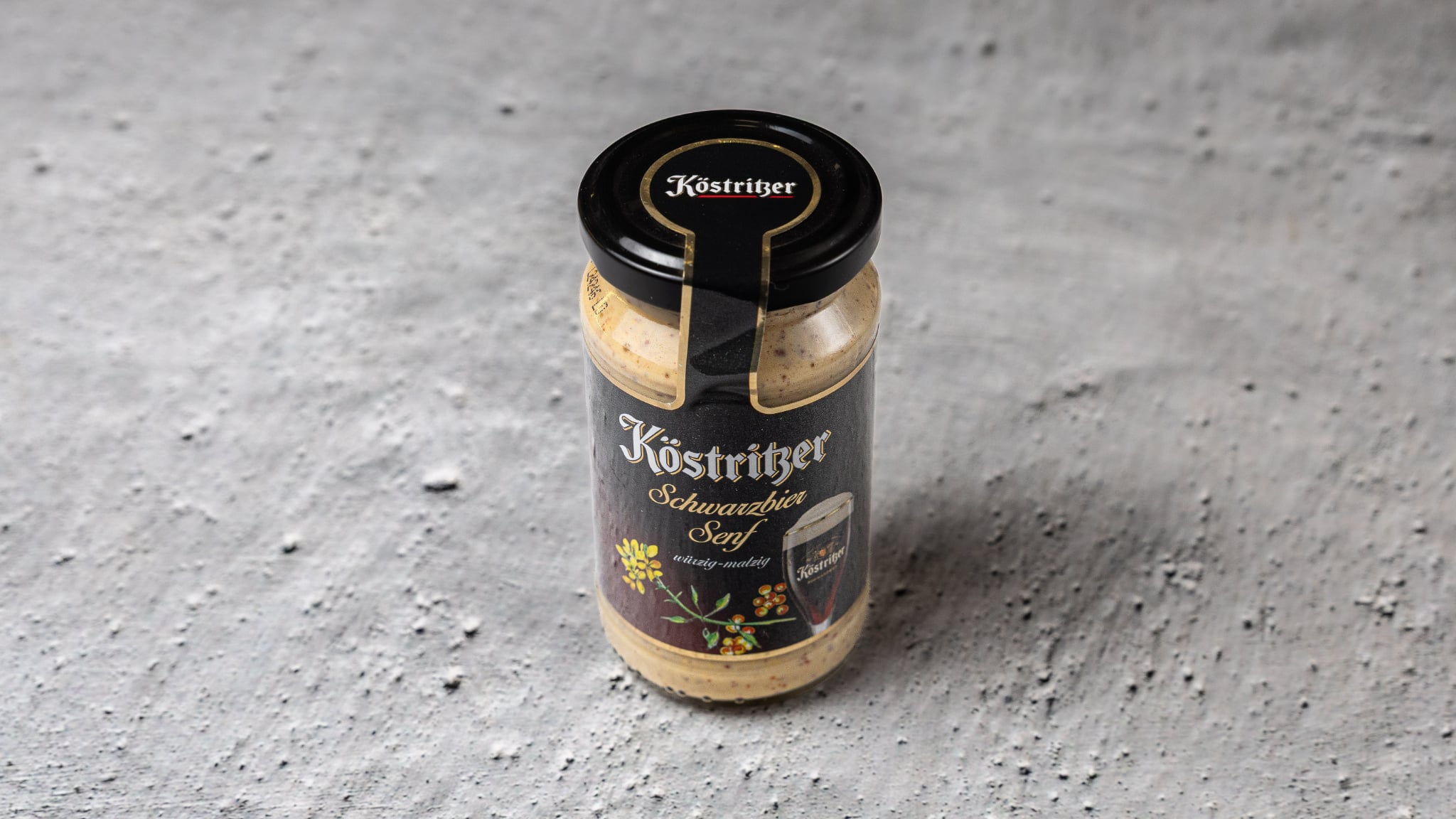 Köstritzer Schwarzbier Senf